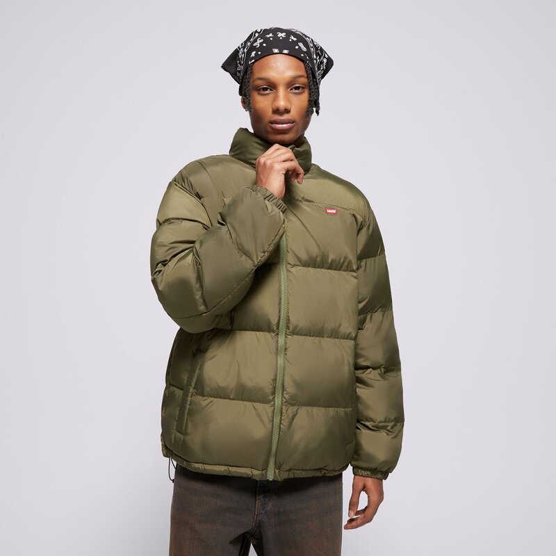 LEVI'S BUNDA ZIMNÁ PIEDMONT SHORT RED BW GREENS