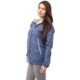 Prechodná bunda dámska (jarná/jesenná) NIKE BUNDA RU FLY WINDRUNNER 644158455 farba modrá