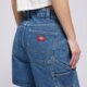dámske šortky DICKIES ŠORTKY  CARPENTER SHORT JEANS 1993 7 INCH dk0a88pbclb1 farba modrá