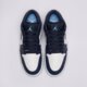 pánske tenisky (obuv) AIR JORDAN 1 LOW  553558-404 farba tmavomodrá