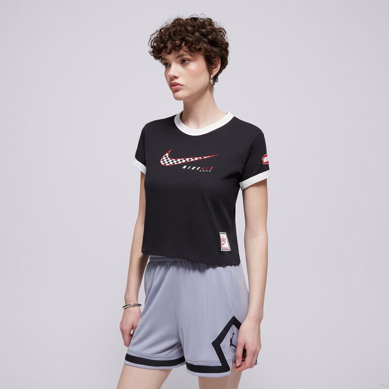 NIKE TRIČKO W NSW CLUB SS TEE MOTO RGR