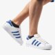 pánske tenisky (obuv) ADIDAS SUPERSTAR FOUNDATION  b27141 farba biela