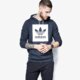pánska mikina ADIDAS MIKINA BLKBRD BASIC HD s93475 farba tmavomodrá