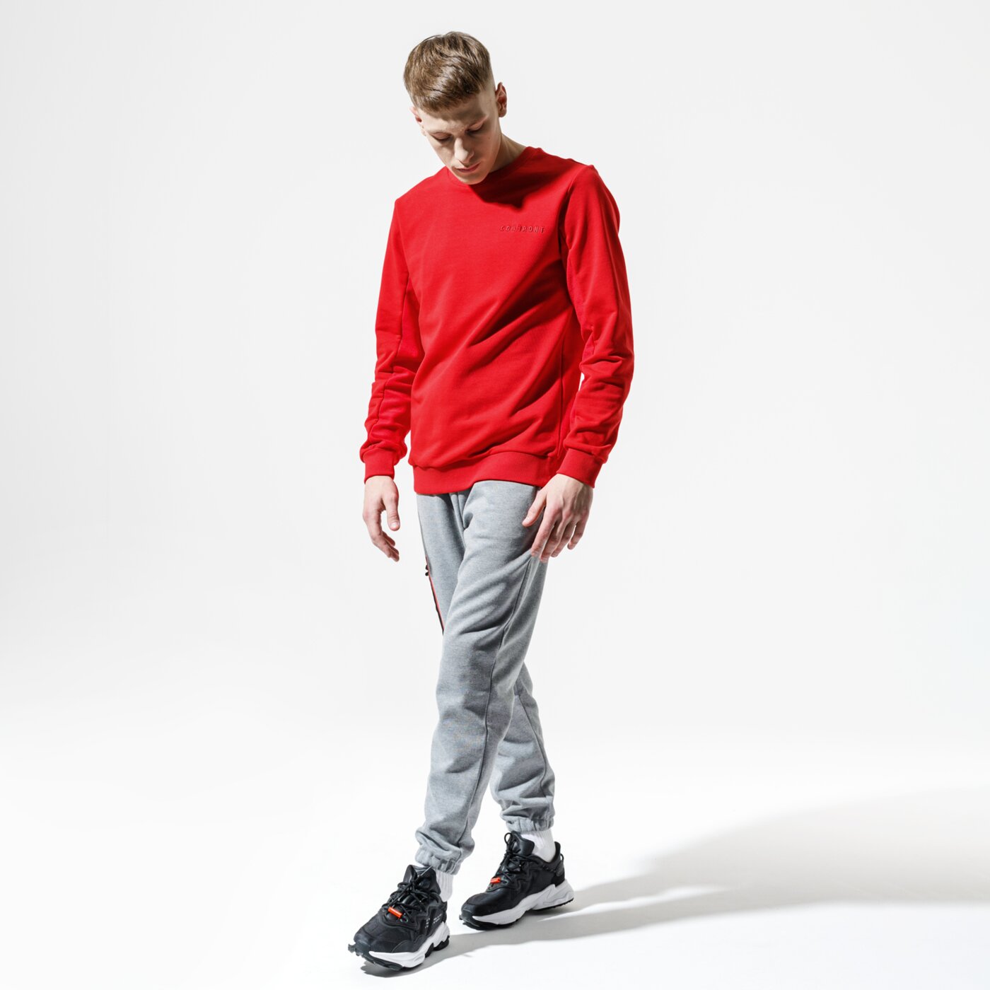 pánske nohavice CONFRONT NOHAVICE  HODOR cf120spm37001 farba sivá