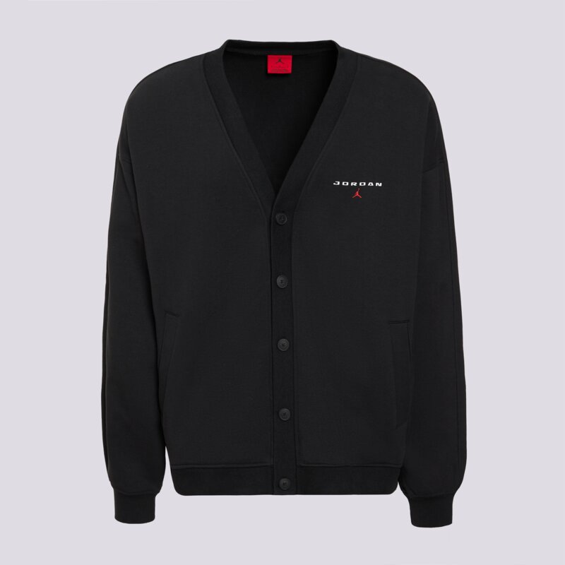 JORDAN MIKINA M J FLT FLC CARDIGAN LB
