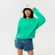 dámska mikina ADIDAS MIKINA SWEATSHIRT he9735 farba zelená