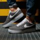 pánske tenisky (obuv) NIKE AIR FORCE 1 '07 M2Z2 cn0866-002 farba sivá