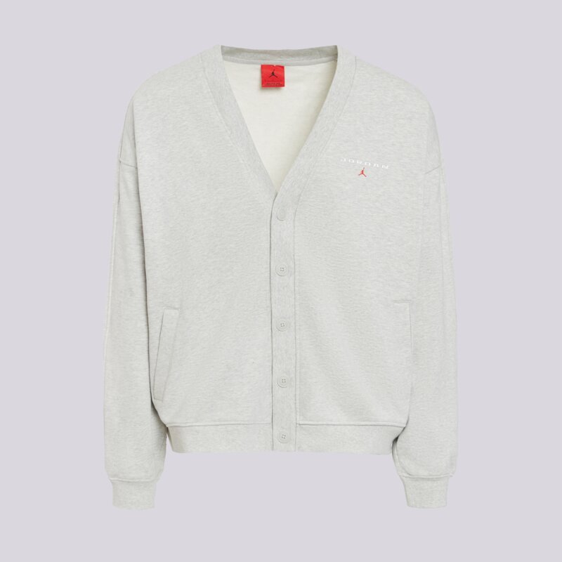 JORDAN MIKINA M J FLT FLC CARDIGAN LB