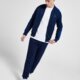 pánska mikina ADIDAS MIKINA SSTT NAVY/BLU SWEATSHIRT ij9458 farba tmavomodrá