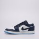 pánske tenisky (obuv) AIR JORDAN 1 LOW  553558-404 farba tmavomodrá