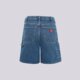 dámske šortky DICKIES ŠORTKY  CARPENTER SHORT JEANS 1993 7 INCH dk0a88pbclb1 farba modrá