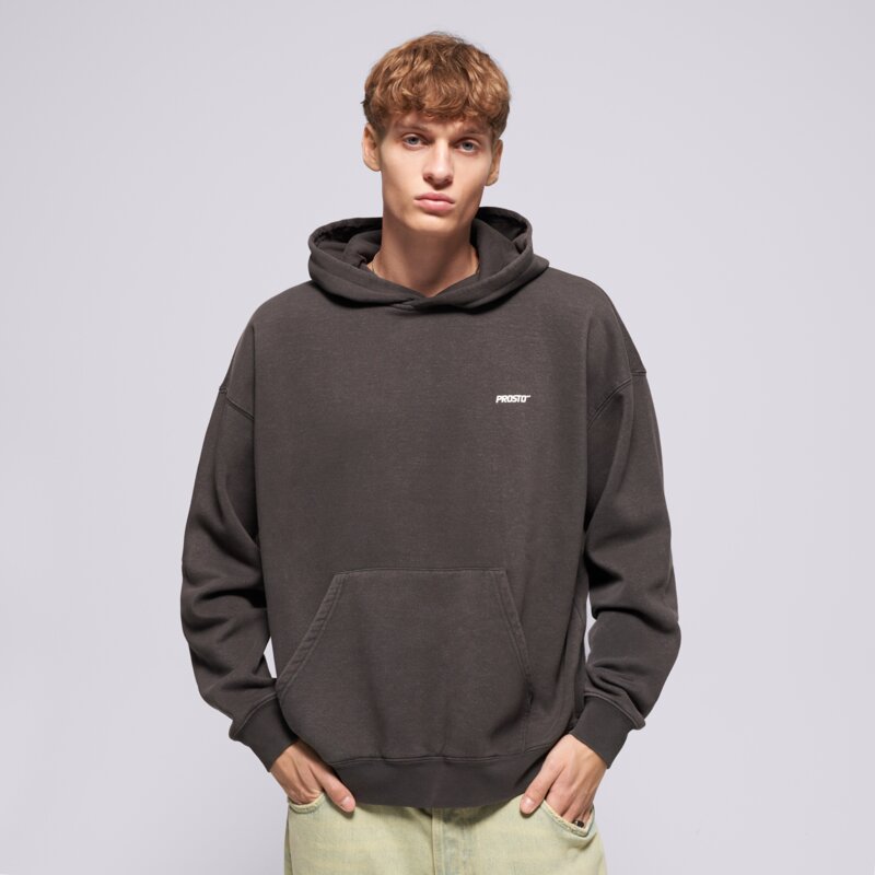PROSTO MIKINA S KAPUCŇOU 1999 Glitch Black