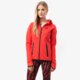 dámska mikina NIKE MIKINA TECH FLEECE FZ HOODIE 657859647 farba červená