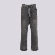 PROSTO NOHAVICE  JEANS BAGGY TARMAC LIGHT GRAY