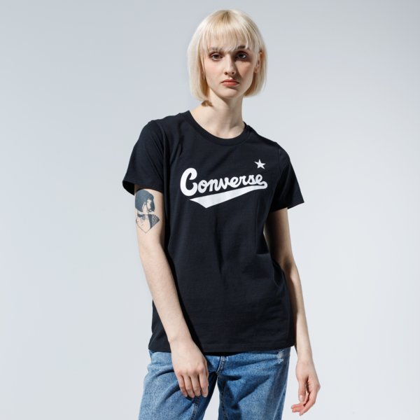 Image of CONVERSE TRIČKO WMN NOVA CENTER FRONT LOGO TEE 10018268-A01