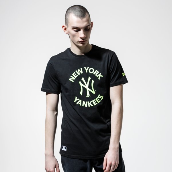 Image of NEW ERA TRIČKO MLB TEE NYY NEW YORK YANKEES BLK 12195421