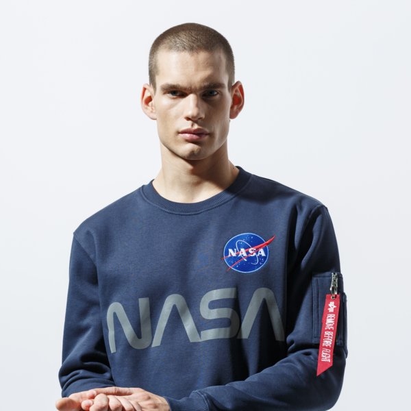 Image of ALPHA INDUSTRIES MIKINA NASA REFLECTIVE SWEATER 178309-07