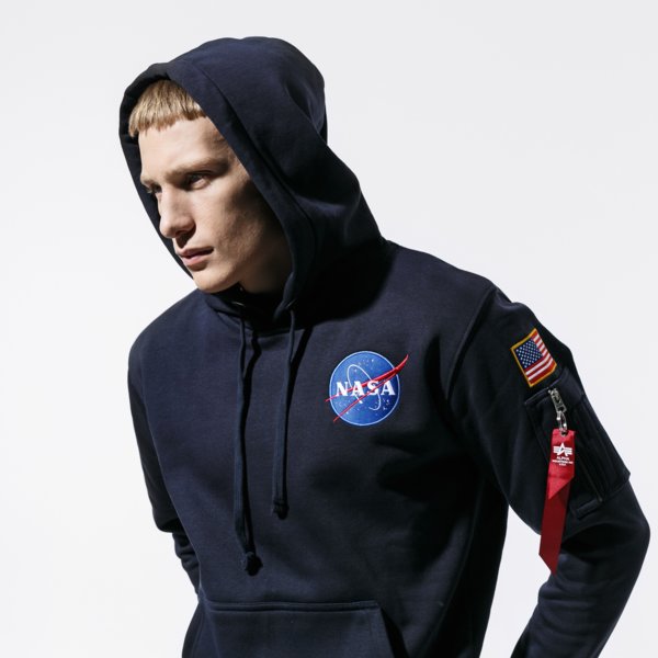 Image of ALPHA INDUSTRIES MIKINA S KAPUCŇOU SPACE SHUTTLE HOODY 178317-07