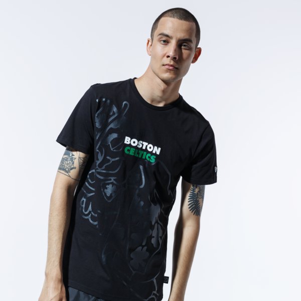 Image of NEW ERA TRIČKO NBA BIG LOGO TEE BOSCEL BLK 12369806