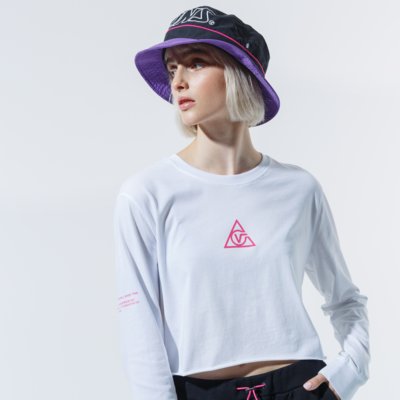 Image of VANS MIKINA 66 SUPPLY TRI LS BF CROP VN0A53OQWHT1