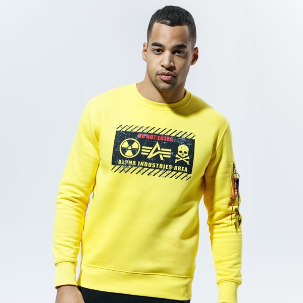 Image of ALPHA INDUSTRIES MIKINA RADIOACTIVE SWEATER 128320465