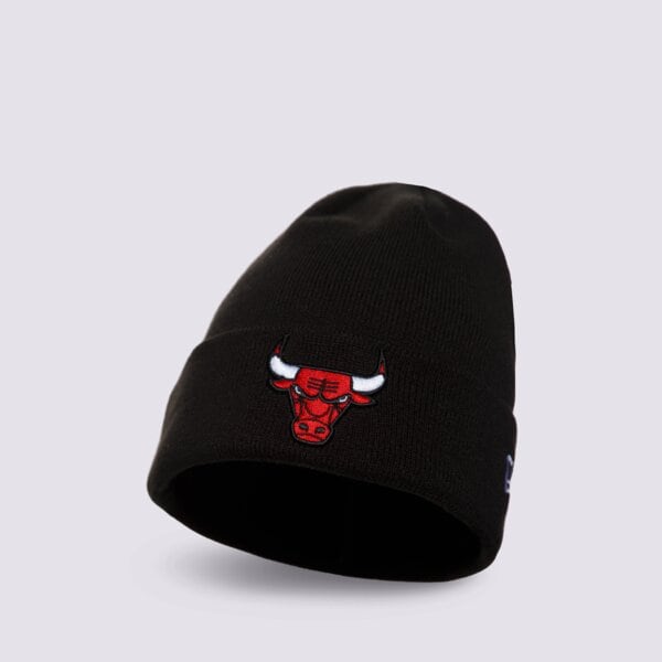 New Era Essential Cuff Knit Bulls Chicago Bulls Čierna EUR ONE SIZE