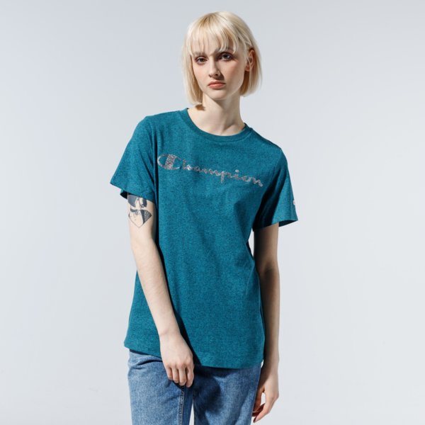 Image of CHAMPION TRIČKO LADY SHINE LOGO TEE 113863GS555