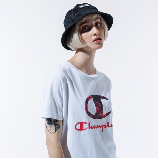Image of CHAMPION TRIČKO LADY PRINTED LOGO TEE 113699WW001
