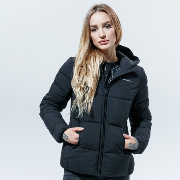 Image of CHAMPION BUNDA HOODED POLYFILLED JACKET REGULAR 113424KK001