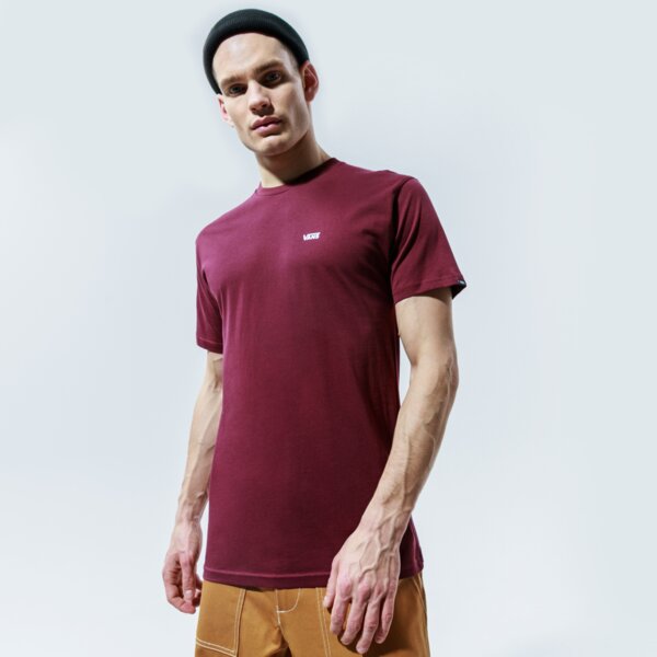 Image of VANS TRIČKO LEFT CHEST LOGO TEE PORT ROYALE-WHITE VN0A3CZEK1O1