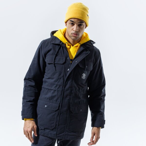 Image of VANS BUNDA ZIMNÁ 66 SUPPLY LONG DRILL CHORE COAT MTE BLACK VN0A4S1PBLK1