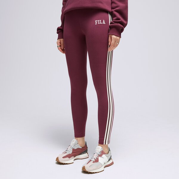 E-shop Fila Leggings Stripe Leggng Brg/pk Bordová EUR XS