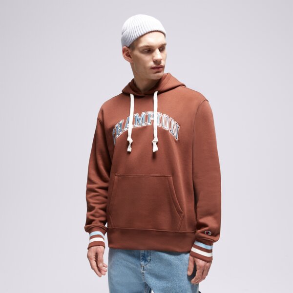 Champion S Kapucňou Hooded Sweatshirt Hnedá EUR S