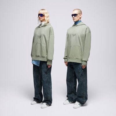 S.now Job Sizeer Hoodie “Pov” Olive Zelená EUR S/M