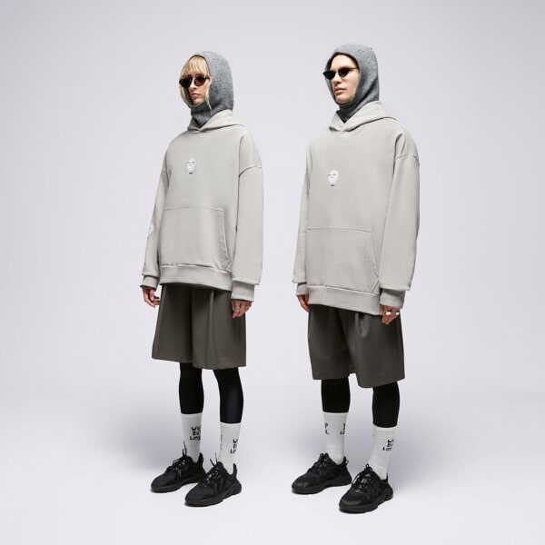 S.now Job Sizeer Hoodie "i'm Levitating" Gray Sivá EUR L/XL