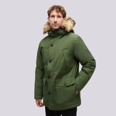 E-shop Timberland Scar Ridge Water Resistant Parka Zelená EUR L