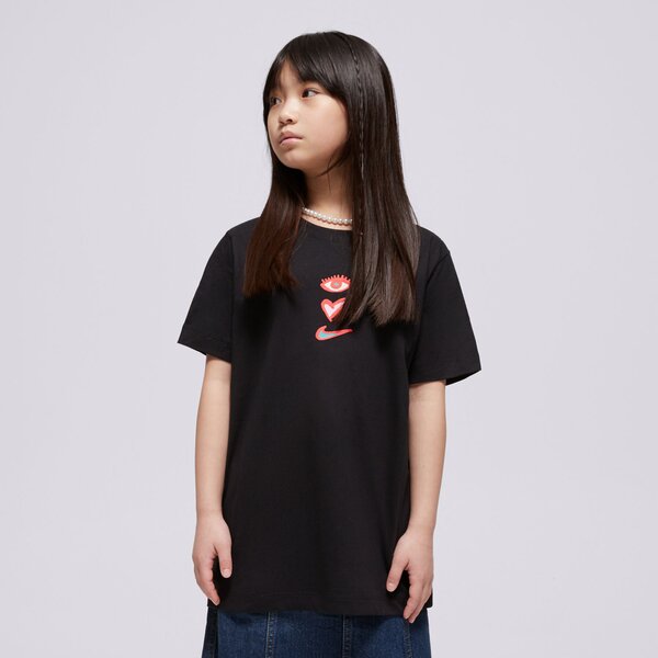 E-shop Nike K Nsw Tee Be Mine Boy Čierna EUR 128-137