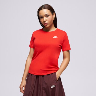 E-shop Nike W Nsw Club Ss Tee Červená EUR L
