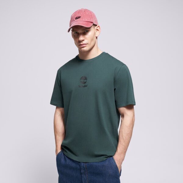 E-shop Timberland New Small Logo Print Ss Tee Green Gables B Zelená EUR L