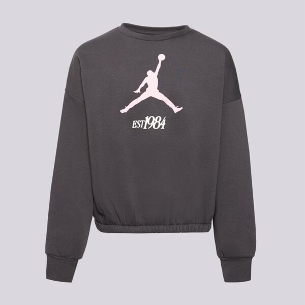 Jordan Jumpman Club Pleated Flc Crew Girl Čierna EUR 155-159 cm