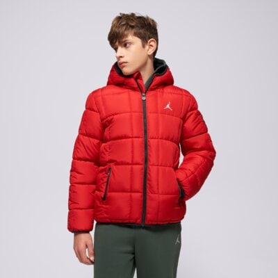E-shop Jordan Páperová Essential Mdwt Puffer Boy Červená EUR 128 -132 cm