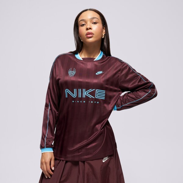 E-shop Nike W Nsw Ls Jersey Bordová EUR L