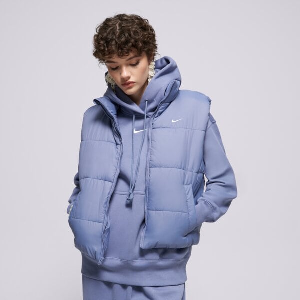 E-shop Nike W Nsw Tf Synfl Nk Clsc Vest Modrá EUR L