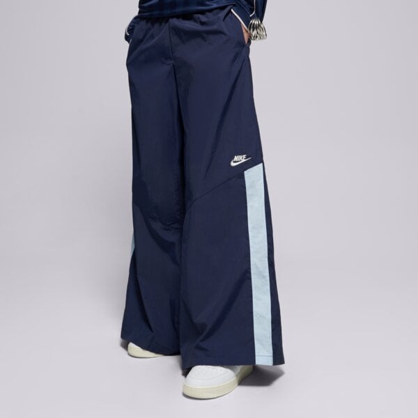 E-shop Nike W Nsw Wide Leg Wvn Pant Tmavomodrá EUR L