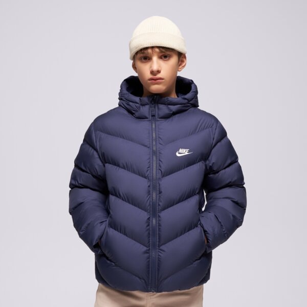 E-shop Nike Páperová K Nsw Tf Adp Puffer Boy Tmavomodrá EUR 128-137