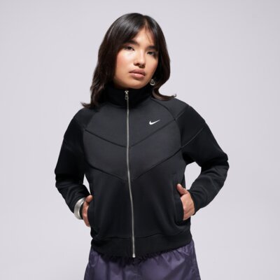 E-shop Nike W Nsw Nk Wr Poly Knit Jkt Čierna EUR L