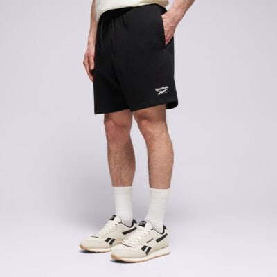 Reebok Marcus Small Logo Fleece Shorts Čierna EUR M