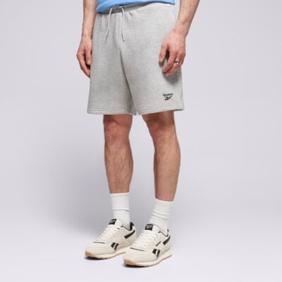 Reebok Marcus Small Logo Fleece Shorts Sivá EUR M