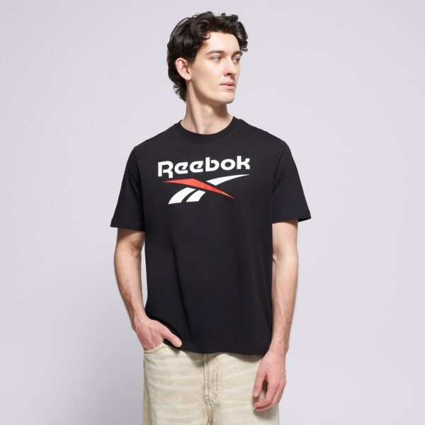 E-shop Reebok Bruno Big Logo Crew Neck Ss Tee Čierna EUR L