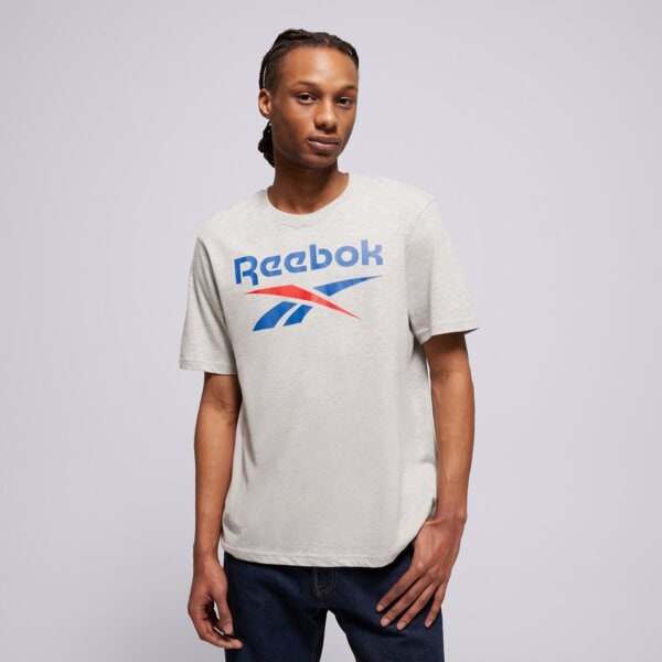 E-shop Reebok Bruno Big Logo Crew Neck Ss Tee Sivá EUR L